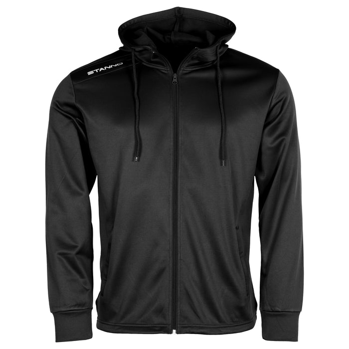 Stanno Field Hooded Full Zip Top (Adult) - Black