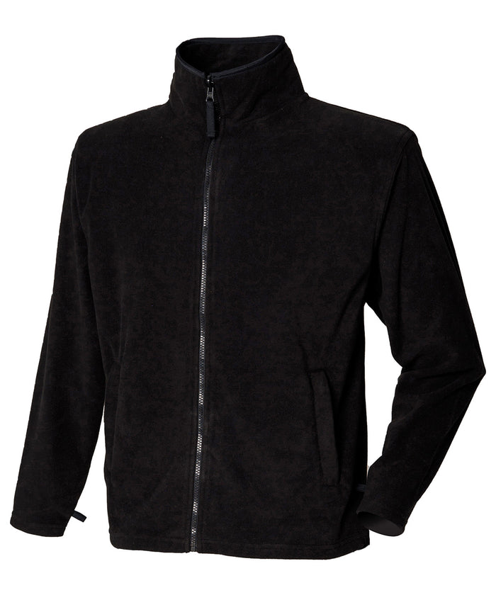 Henbury Microfleece Jacket - Black*