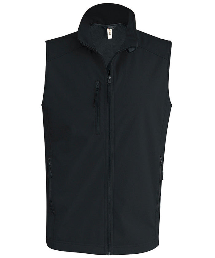 Kariban Men's Softshell Bodywarmer - Black