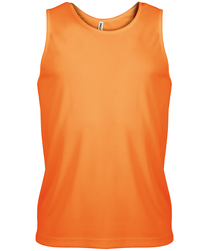 Karibanproact Men's Sports Vest - Orange