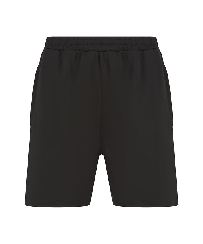 Finden & Hales Knitted Shorts with Zip Pockets - Black