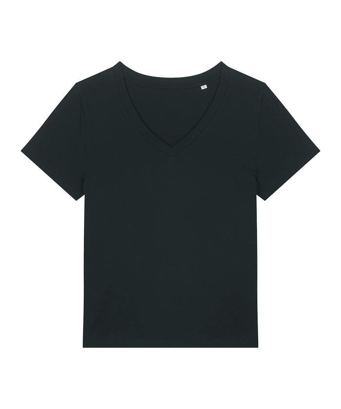 Stanley/Stella Women’s Stella Isla V-neck T-shirt - Black