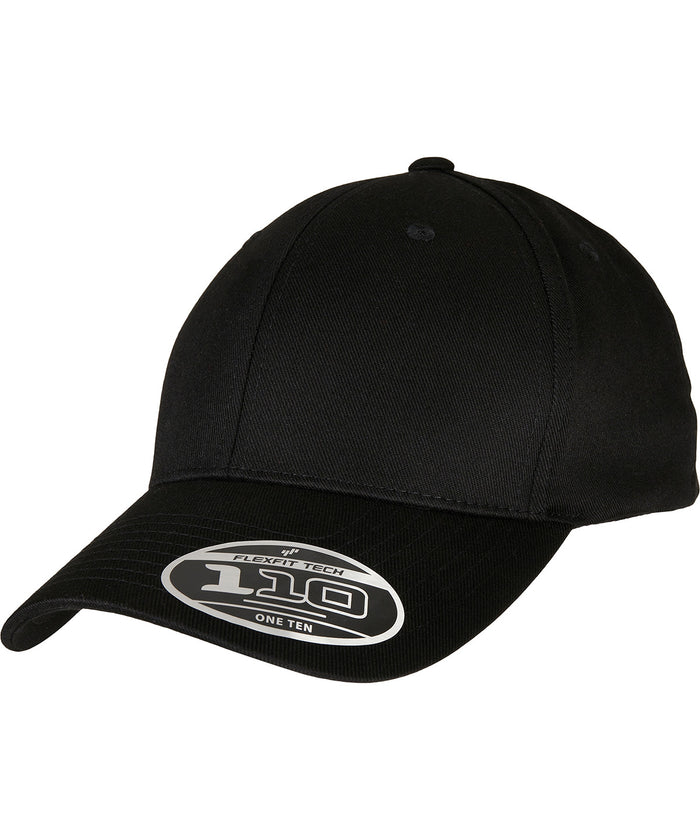 Flexfit 110 Curved Visor Snapback - Black