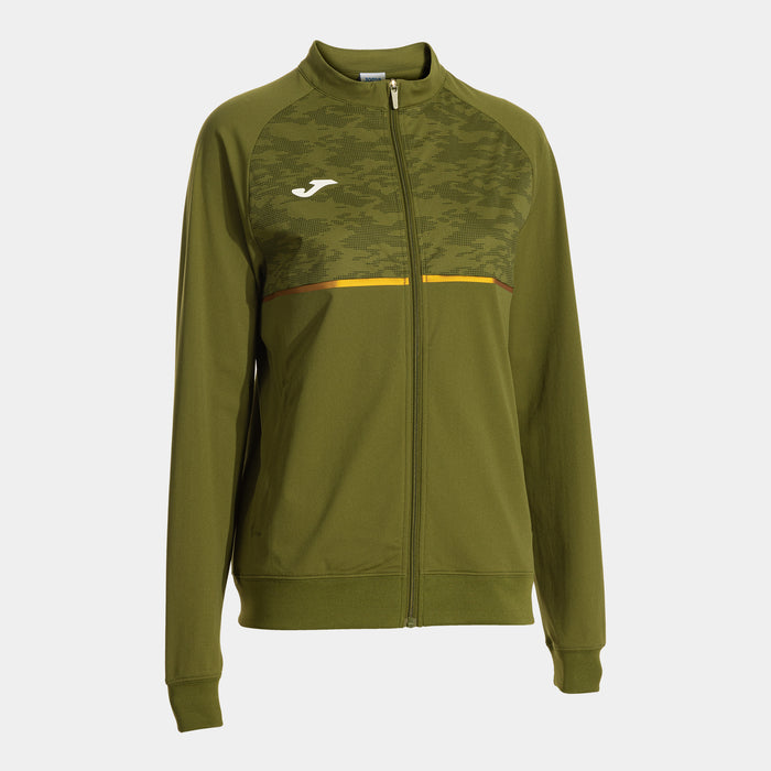 Joma Record III Full Zip Sweatshirt Mx (Junior) - Khaki