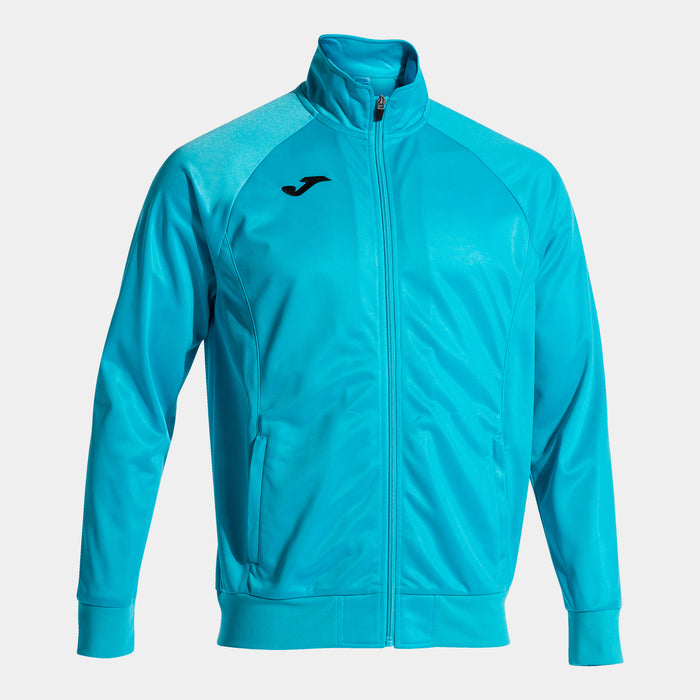 Joma Gala Full Zip Sweatshirt (Junior) - Fluorescent Turquoise