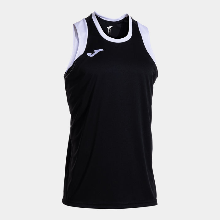 Joma Final Basket II Sleeveless Shirt (Junior) - Black White