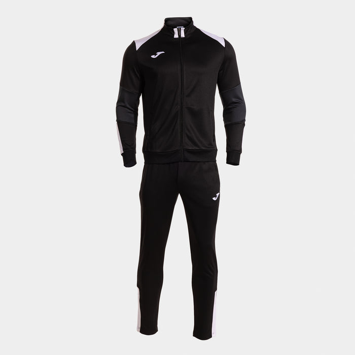 Joma Danubio Tracksuit (Junior) - Black White
