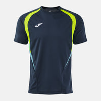 Joma Championship 20 Shirt (Junior) - Dark Navy / Fluorescent Yellow