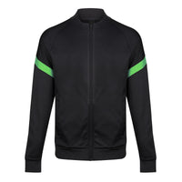 Chadwick Kinetic Full Zip Track Top (Junior) - Black/Emerald