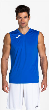 Joma T-shirt Basic Sleeveless (Junior) - White