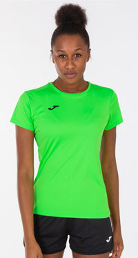 Joma Eventos T-shirt S/s Woman (Adult) - Fluorescent Coral