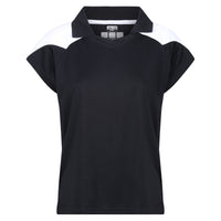 Chadwick Igen Female Polo (Junior) - Black / White