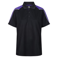 Chadwick Igen Unisex Polo (Junior) - Black / Purple