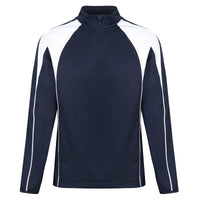 Chadwick Pro Midlayer Top (Junior) - Navy / White