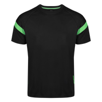 Chadwick Kinetic Tech Tee (Junior) - Black/Emerald