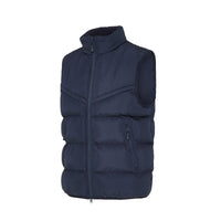 Chadwick Chevron Puffer Gilet (Junior) - Dark Navy
