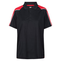 Chadwick Igen Unisex Polo (Junior) - Black / Red