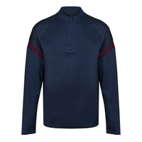 Chadwick Kinetic Midlayer Top (Junior) - Navy / Maroon