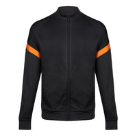 Chadwick Kinetic Full Zip Track Top (Junior) - Black / Amber