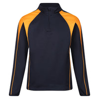Chadwick Pro Midlayer Top (Junior) - Navy / Amber