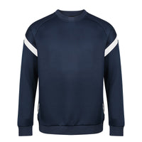Chadwick Kinetic Crew Neck Tech Top (Junior) - Navy / White