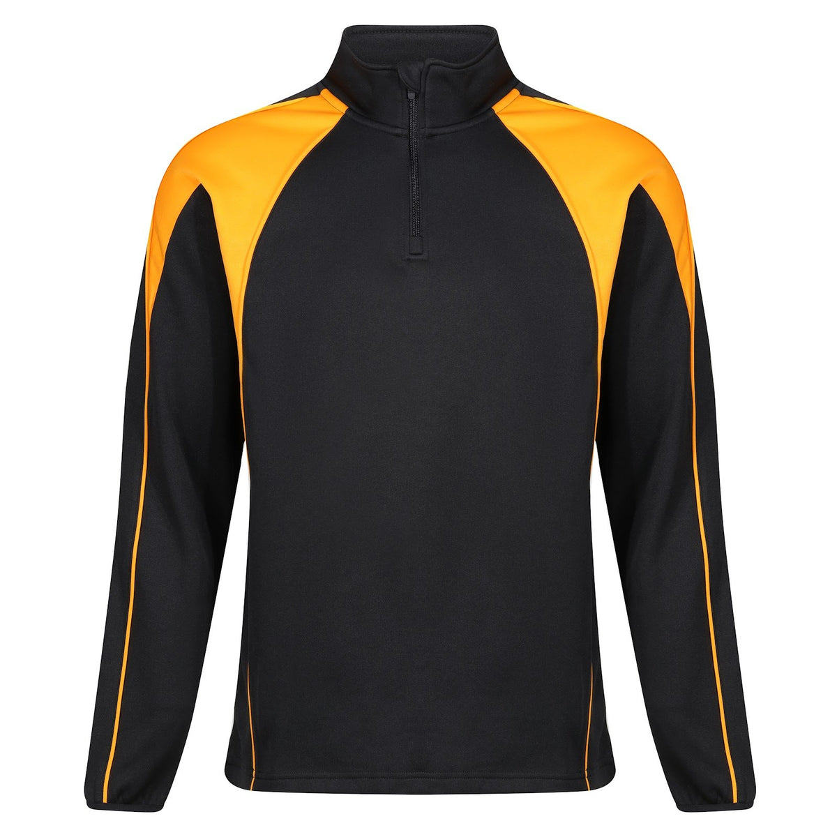 Chadwick Pro Midlayer Top (Junior) - Black / Amber