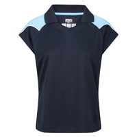 Chadwick Igen Female Polo (Junior) - Navy / Sky
