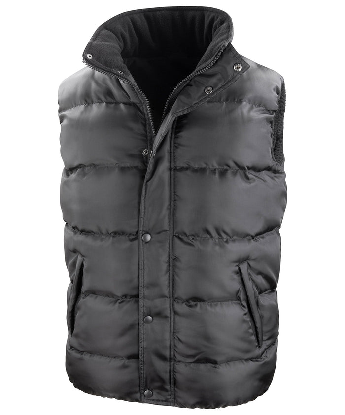 Result Core Nova Lux Padded Gilet - Black
