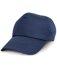 Resultheadwear Cotton Cap - Navy