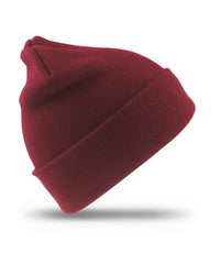 Resultwinteressentials Kids Woolly Ski Hat - Burgundy