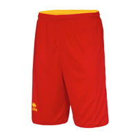 Errea Double Chicago Short - Red Yellow