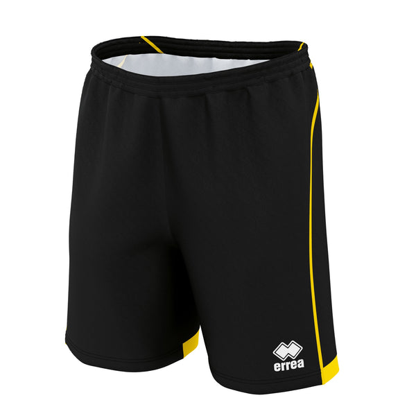 Errea Transfer Shorts 3.0 - Black Yellow