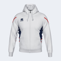 Errea Top Clancy (Junior) - White Navy Red
