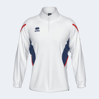 Errea Top Charles - White Navy Red