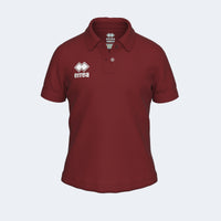 Errea Polo Alexis Woman Short Sleeve (Junior) - Maroon