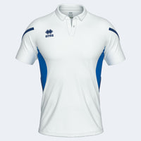 Errea Polo Clark - White Blue Navy