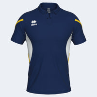Errea Polo Clark - Navy White Yellow