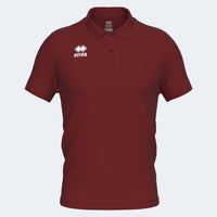 Errea Polo Evo Short Sleeve (Junior) - Maroon