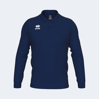 Errea Polo Evo Long Sleeve (Junior) - Navy