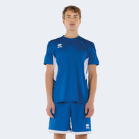 Errea Shirt Curtis Short Sleeve - Blue White Navy