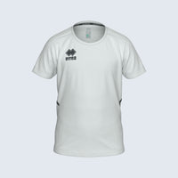 Errea Shirt Marvin Short Sleeve (Junior) - White