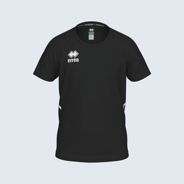 Errea Shirt Marvin Short Sleeve (Junior) - Black