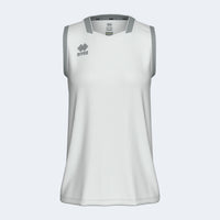 Errea Singlet Magic Woman - White Gray