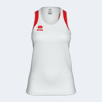 Errea Singlet Starter Woman - White Red