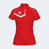Errea Shirt Shelly Short Sleeve - Red White