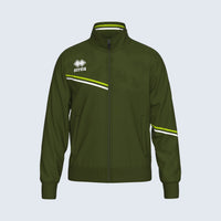 Errea Top Erick (Junior) - Military Green Fluo White
