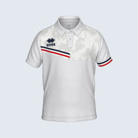 Errea Emir Polo Short Sleeve (Junior) - White Navy Red