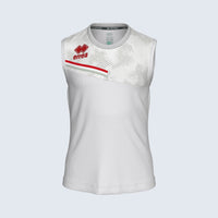 Errea Singlet Eloy (Junior) - White Red Gray