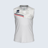 Errea Singlet Eloy (Junior) - White Navy Red