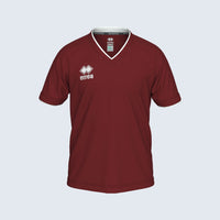 Errea Shirt Leonard Short Sleeve (Junior) - Maroon White
